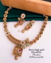 20 BH Designer Brass High Gold Plated Hasadi Set Wholesalers In Delhi
